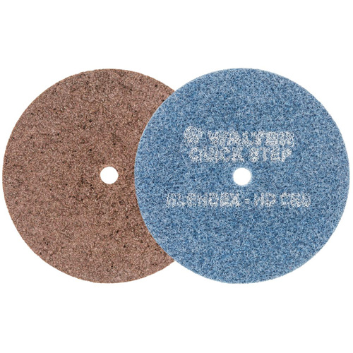 QUICK-STEP BLENDEX Surface Conditioning Disc, 5" Dia., Extra Coarse Grit, Aluminum Oxide Chandler Sales