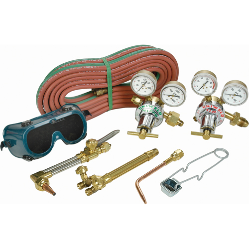 Ensemble de soudage au gaz Uniweld All American, Coupe jusqu'&agrave; 1/2" Chandler Sales