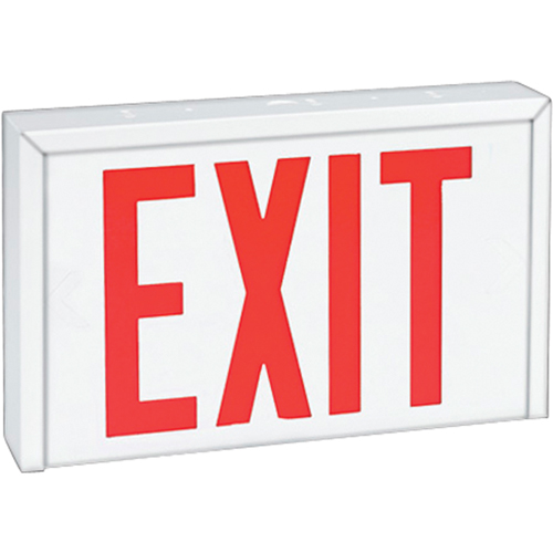 Stella Exit Signs - Exit, LED, 12" L x 12" W, English Chandler Sales