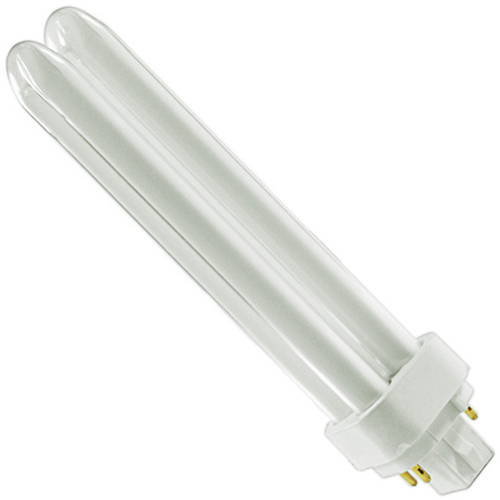 Compact Fluorescent Lamps, T4, 26 W, 3500 K, G24Q-3 Base, 12000 hrs. Chandler Sales