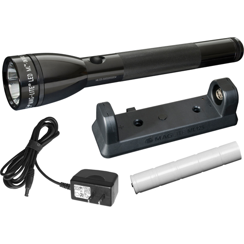 Lampes de poche ML125, DEL,  lumens, Piles Rechargeable Chandler Sales