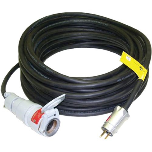 Heavy-Duty Neoprene Extension Cords, Indoor/Outdoor, SOOW, 12/3 AWG, 15 A, 100' Chandler Sales