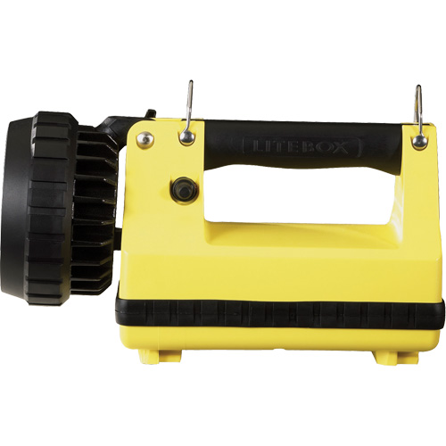 E-Flood&reg; LiteBox&reg; Lantern with Vehicle Mount System, LED, 615 Lumens, 8 Hrs. Run Time, Rechargeable Batteries, Included Chandler Sales