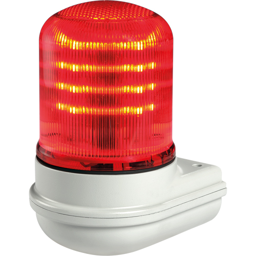 Balises modulaires multifonctionnelles &agrave; DEL Streamline, Continu/Clignotement/Rotatif, Rouge Chandler Sales