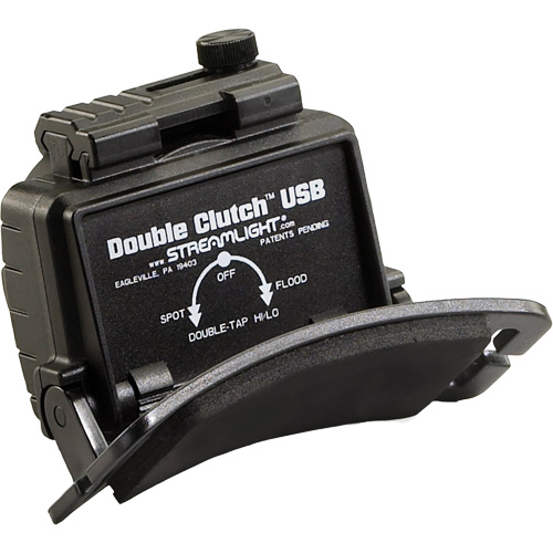 Double Clutch USB Headlamp, LED, 125 Lumens, 3.5 Hrs. Run Time, Rechargeable Batteries Chandler Sales