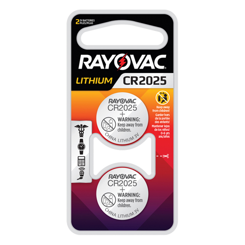 CR2025 Lithium Coin Cell Batteries, 3 V Chandler Sales