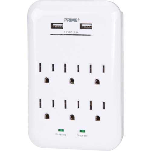 Chargeur USB Prime avec protection contre la surtension Chandler Sales