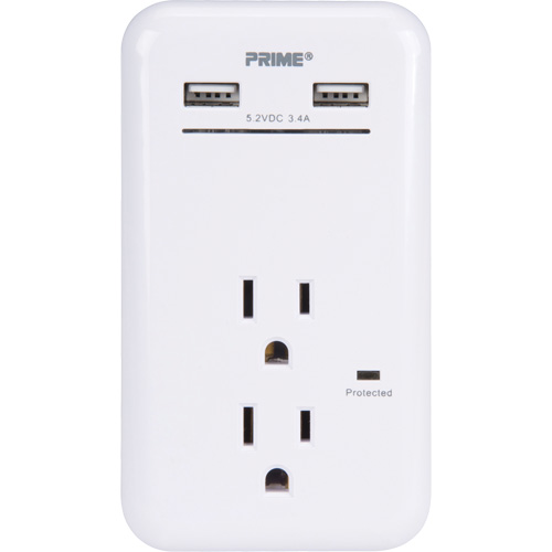 Chargeur USB Prime avec protection contre la surtension Chandler Sales