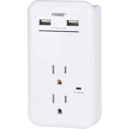 Chargeur USB Prime avec protection contre la surtension Chandler Sales