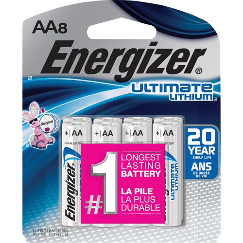 Ultimate Lithium Batteries, AA, 1.5 V Chandler Sales