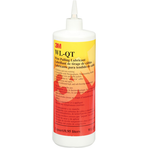 Lubrifiant pour tirage de c&acirc;bles, Bouteille pressable Chandler Sales