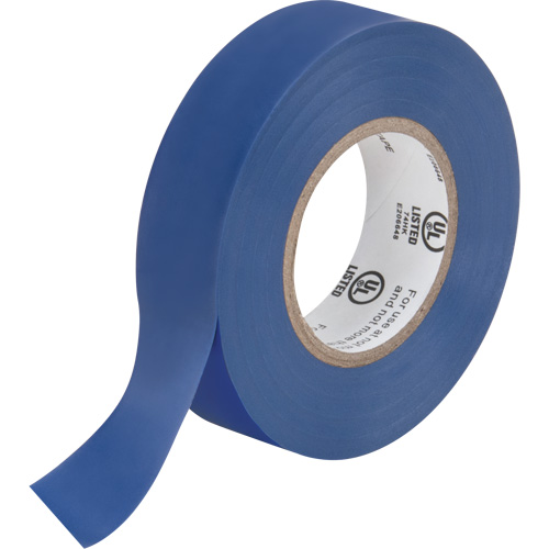 Ruban isolant, 19 mm (3/4") x 18 m (60'), Bleu, 7 mils Chandler Sales