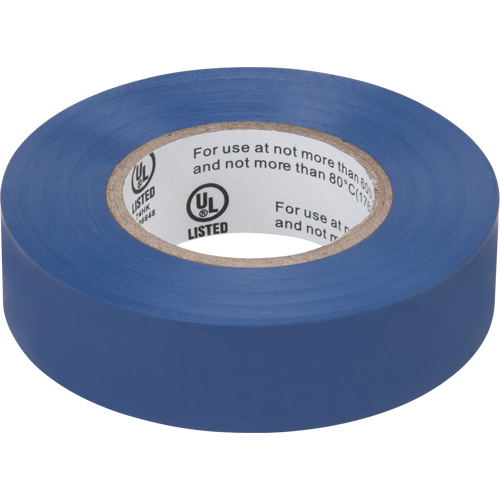 Ruban isolant, 19 mm (3/4") x 18 m (60'), Bleu, 7 mils Chandler Sales