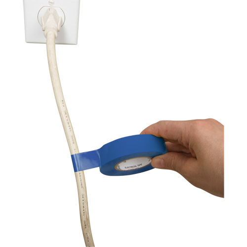 Ruban isolant, 19 mm (3/4") x 18 m (60'), Bleu, 7 mils Chandler Sales