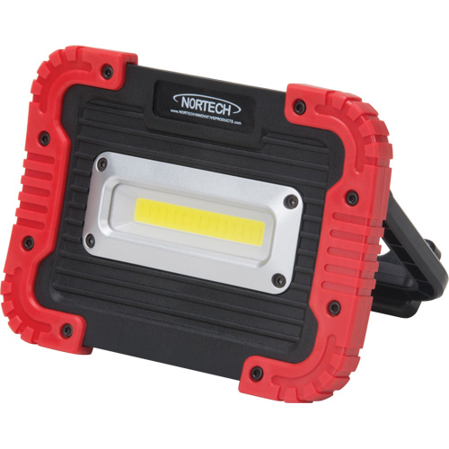 Portable Work Light, LED, 10 W, 1000 Lumens, Plastic Housing Chandler Sales