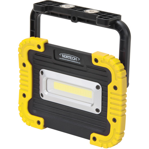 Portable Work Light, LED, 10 W, 1000 Lumens, Plastic Housing Chandler Sales