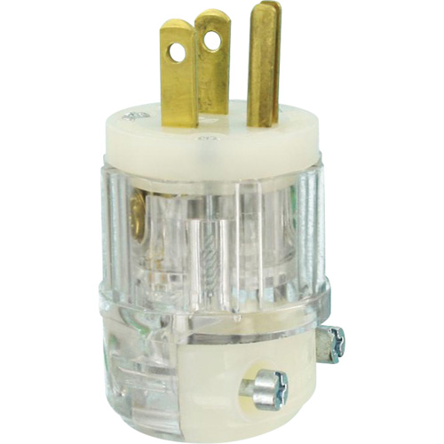 Hospital Grade Extension Plug, Nylon, 15 Amps, 125 V Chandler Sales