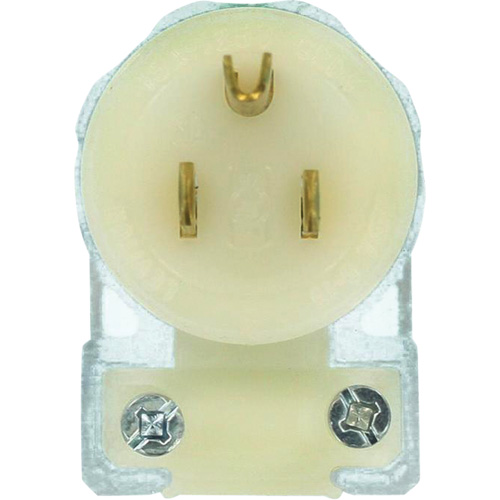 Angled Hospital Grade Extension Plug, Nylon, 15 Amps, 125 V Chandler Sales