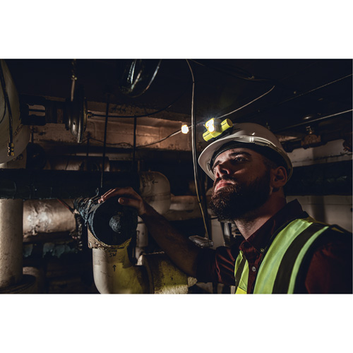 USB HAZ-LO&reg; Intrinsically Safe Headlamp, LED, 250 Lumens, 7 Hrs. Run Time, Rechargeable Batteries Chandler Sales