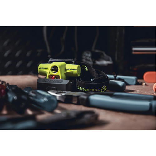USB HAZ-LO&reg; Intrinsically Safe Headlamp, LED, 250 Lumens, 7 Hrs. Run Time, Rechargeable Batteries Chandler Sales