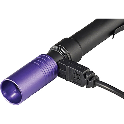 Lampe stylo UV avec port de recharge micro USB Stylus Pro, DEL, Corps en Aluminium, piles Rechargeable, Compris Chandler Sales