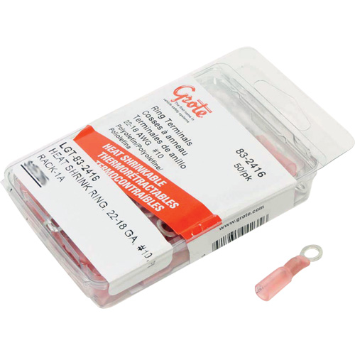 Bornes d'anneau &agrave; thermor&eacute;tr&eacute;cissement Chandler Sales