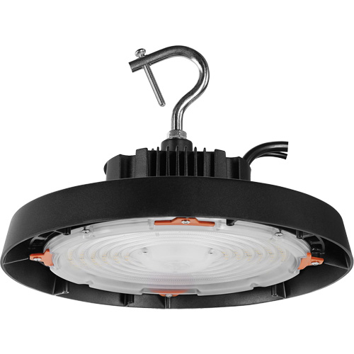 UFO High Bay Light, LED, 120 - 347 V, 100 W, 7.3" H x 11" W Chandler Sales