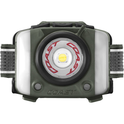 Lampe frontale FL97R &agrave; trois couleurs avec syst&egrave;me Twist Focus et commande vocale, DEL, 830 lumens, 2 hres de fonctionnement, piles Rechargeable Chandler Sales