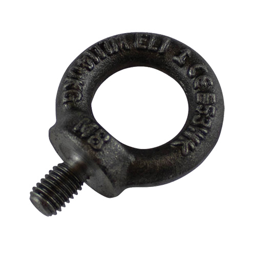 Eye Bolt, 1/8" Dia., 1/2" L, Uncoated Natural Finish, 300 lbs. (0.15 tons) Capacity Chandler Sales