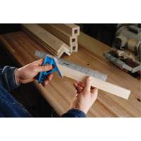 &eacute;querre combin&eacute;e True Blue, 12" lo, 1/16" Graduations, Acier, Ordinaire Chandler Sales