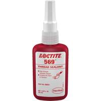 Scellant &agrave; filet hydraulique 569, Bouteille, 50 ml, -54° C - 149° C/-65° F - 300° F Chandler Sales
