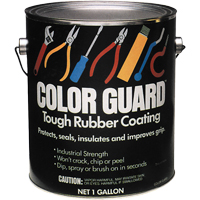 Rev&ecirc;tement de caoutchouc robuste Color Guard, Rouge, Gallon Chandler Sales