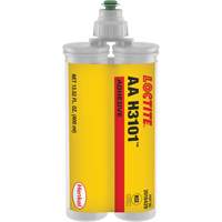 Adh&eacute;sif structural AA H3101, Deux composants, Cartouche double, 400 ml, Blanc Chandler Sales