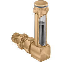 Indicateurs de niveau &agrave; liquide en laiton - Raccords universels, Filet&eacute;, 8-11/16" lo, 225°F (107,22° C) Chandler Sales