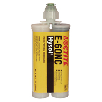 Adh&eacute;sifs structuraux non corrosifs pour les composants &eacute;lectriques E-60NC, 200 ml, Cartouche double, Deux composants, Noir Chandler Sales