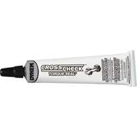 P&acirc;te indicatrice inviolable Cross-Check Torque Seal, 1 liq. oz., Tube, Blanc Chandler Sales