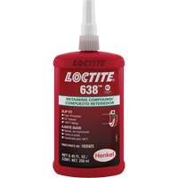 Compos&eacute; de retenue Loctite 638, 250 ml, Bouteille, Vert Chandler Sales