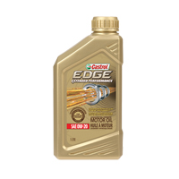 EDGE&reg; EP 0W20 Motor Oil, 1 L, Bottle Chandler Sales