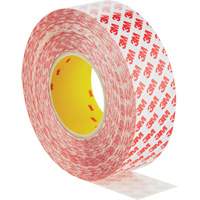 Double-Sided Adhesive Tape, Polyester, 50 mm (1.96") W x 50 m (164') L, 8 mils Thick Chandler Sales