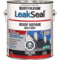 Produit de r&eacute;paration de toit sec/humide LeakSeal Chandler Sales