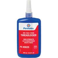 Permanent Strength Threadlocker, Red, High, 250 ml, Bottle Chandler Sales