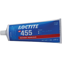 Gel adh&eacute;sif 455, Blanc cass&eacute;, Tube, 200 g Chandler Sales