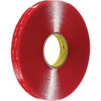 VHB Tape, 33 m (108') L x 12 mm (1/2") W, 40 mils, Acrylic Chandler Sales