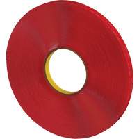 VHB Tape, 33 m (108') L x 12 mm (1/2") W, 40 mils, Acrylic Chandler Sales