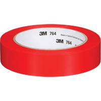 764 General-Purpose Vinyl Tape, 25.4 mm (1") W x 32.9 m (108') L, 5 mils, Red Chandler Sales