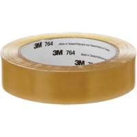 764 General-Purpose Vinyl Tape, 25.4 mm (1") W x 32.9 m (108') L, 5 mils, Clear Chandler Sales