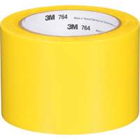 764 General-Purpose Vinyl Tape, 76 mm (3") W x 32.9 m (108') L, 5 mils, Yellow Chandler Sales