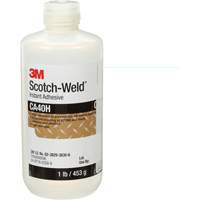 Scotch-Weld Instant Adhesive, Clear, Bottle, 1 lbs. Chandler Sales