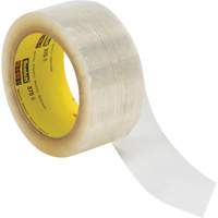 Scotch&reg; 375 Box Sealing Tape, Hot Melt Adhesive, 3.1 mils, 48 mm (1-22/25") x 1500 m (4921') Chandler Sales