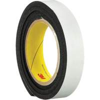 Ruban en mousse de vinyle 4714, 25,4 mm (1") la x 16,5 m (54') lo, 250 mils, Noir Chandler Sales
